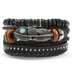 PULSO TIEMPO DE HOMBRES - Pulsera Pluma Ref 7029-40