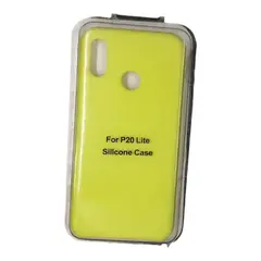 GENERICO - Forro Silicone Case compatible con Huawei P20 Lite Amarillo