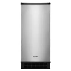 WHIRLPOOL - Ice Maker 11 Kg de Hielo Acero Inoxidable