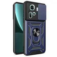GENERICO - Funda Estuche Case Slider Compatible Con Oppo Reno 11 5G Azul