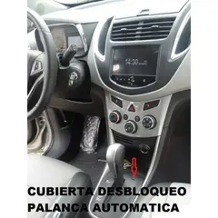 GENERICO - Accesorios chevrolet tracker cubierta desbloqueo palanca