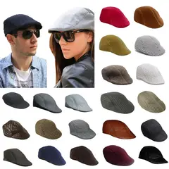 VELBROS - Boina Inglesa 2 Unidades Unisex Sol Moda Gorro Sombrero Promo
