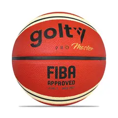 GOLTY - Balon Pro Fiba Basket Master No.7-Naranja