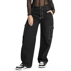 ATYPICAL - Pantalón Mujer Negro 33440