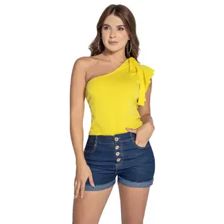 ATYPICAL - Camiseta Mujer Amarillo 89571