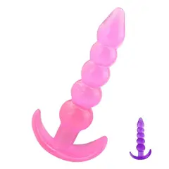 GENERICO - Plug Anal Dilatador Anal Consolador Estimulador En Silicona