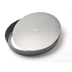 PRESS - Molde Desmontable Para Pie Tartaleta Rizado 28x3.6cm 77121 Gris