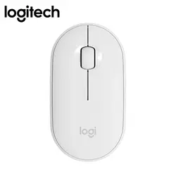 LOGITECH - Mouse Bluetooth moderno Pebble m350s Blanco