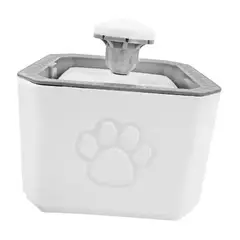 GENERICO - Fuente de Agua para Mascotas Blanca