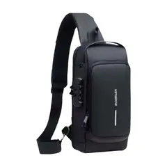 GENERICO - Bolso Manos Libres Mini Morral Para Hombre Tipo Pechera