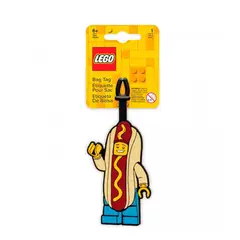 LEGO - ETIQUETA DE BOLSA DE ICONIC BAG TAG HOT DOG MAN