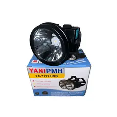 GENERICO - Linterna Yani 7122 SENSOR Recargable Para Minería, Cacería Original