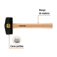 PRETUL - Maceta tipo nevada 2 libras mango 10-3/4" (27cm)