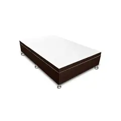 MAGIC CLASS - CAMA BAÚL APERTURA HORIZONTAL90X190 MICROFIBRA CAFÉ