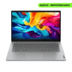 Lenovo - Portatil V14 G4 AMN Ryzen 5 7520U SSD 512GB 16GB 14" FHD (RJ-45) FreeDOS Arctic Grey