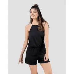 RUTTA - Enterizo Corto Mujer Negro 1446