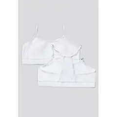 FORMAS INTIMAS - Top Paq X2 Infantil Blanco FI 96166