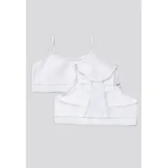 FORMAS INTIMAS - Top Paq X2 Infantil Blanco FI 96166