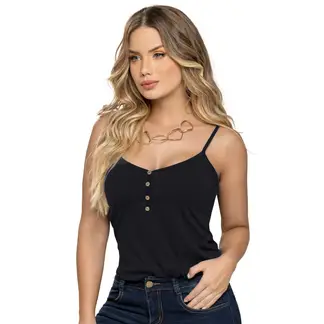 MARKETING PERSONAL - Camiseta Mujer Negro Mp 4760
