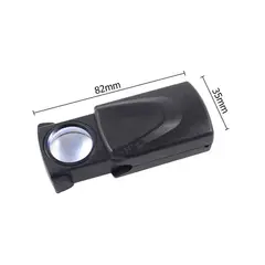 GENERICO - Lupa 30x Joyero Relojero Monedas Billetes 30x21mm