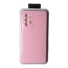 GENERICO - Forro Silicone Case compatible con Samsung A52 Rosado