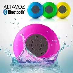 GENERICO - Parlante Bluetooth Para Ducha Resistente Al Agua