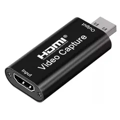 GENERICO - Tarjeta De Captura De Audio Y Video Hdmi A Usb 3.0 4k