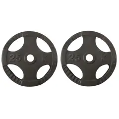 GENERICO - PAR DISCOS 25 KG 2 PULGADAS (TOTAL 50 KG) OLIMPICO