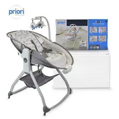 PRIORI - Cuna Bebe 6 en 1 Portatil PB2216