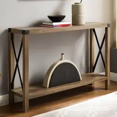 22 GRADOS DECORACION - Consola Recibidor Simone en Roble 120x35cm 22Grados Decoracion