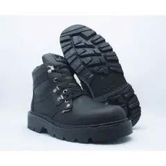 HERREROS - Bota Hombre Dotación Sin Puntera -Herreros- Petrolera Negro