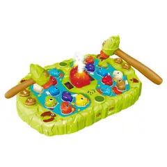 ENFANT'ASY - Juego Electrónico De Mesa Martillo Para Golpear 2 Jugadores