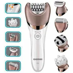 GEMEI - Depiladora Recargable Electrica Para Mujer 5 En 1_.