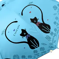 COMPRALOENCASA COM - Sombrilla gatos paraguas resistente protección filtro uv 035