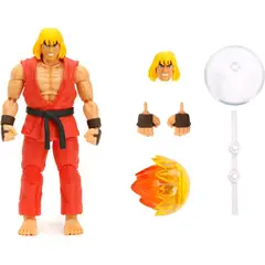 JADA TOYS - Figura De Acción Ken Street Fighter 2 Videogames