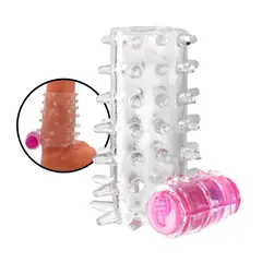 GENERICO - Anillo Vibrador Funda Para Pene Funda Para Dedos Masturbación Femenina-