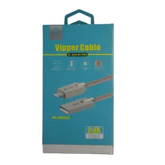 DEVIA - Cable Lightning De 1.2 Metros Nylon Dorado