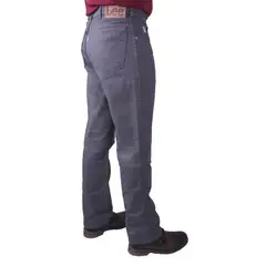 LEC LEE - Pantalón Confort Straid Hip para Hombre - Gris Oscuro