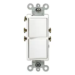 LEVITON - Interruptor Doble 5634-w Decora