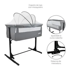 PRIORI - Cuna Colecho Bebé Golf Gris