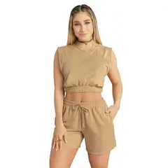 ATYPICAL - Conjunto Mujer Caramelo 34764