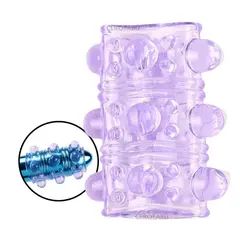 GENERICO - Funda Para Pene Anillo Retardante Masculino Texturizado