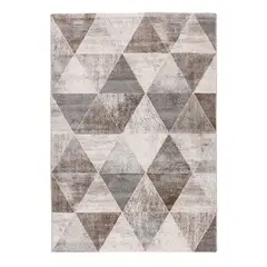 LAV - Tapete gris con diseño moderno y elegante Diamond C A0482-795 160x230