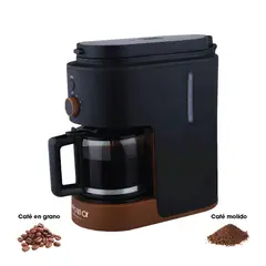 AROMA CAFETERO - Máquina de café tipo goteo con Molino Integrado CMH-9