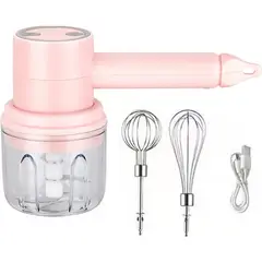 ONE PIXEL - Mini Batidora Electrica De Cocina Portatil Alimentos Inalambrica