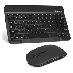 GENERICO - Combo Teclado Y Mouse Inalámbrico Bluetooth An-030 Colores