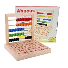 SWISSHOME DR HOFFMAN - JUEGO DE APRENDIZAJE ABACO PARA NIÑOS +3 AÑOS