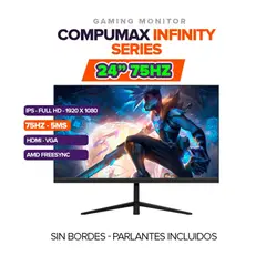 COMPUMAX - MONITOR GAMER INFINITY 24 120HZ FHD IPS PARLANTES INCLUIDOS