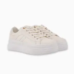CALZADO ADRENALINA - Tenis beige clásicos rihanna