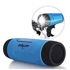 ZEALOT - Parlante Linterna Para Bicicleta Power Bank Original